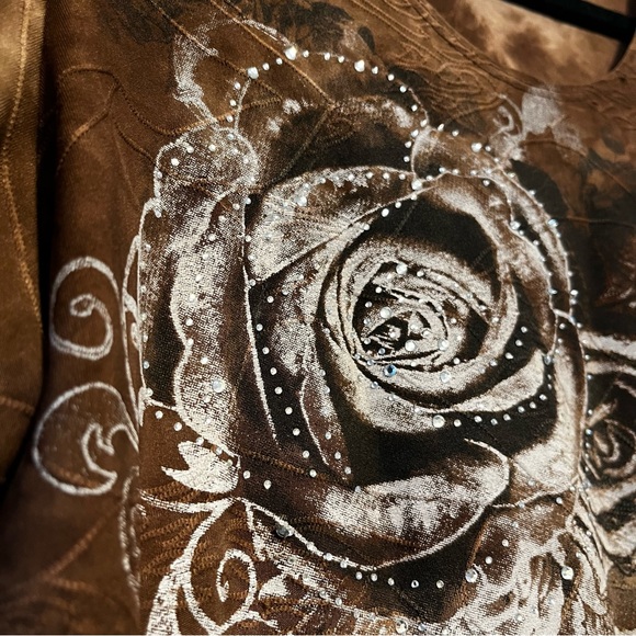 Initiatives | Y2K Rhinestone Tee Shirt - Picture 6 of 15